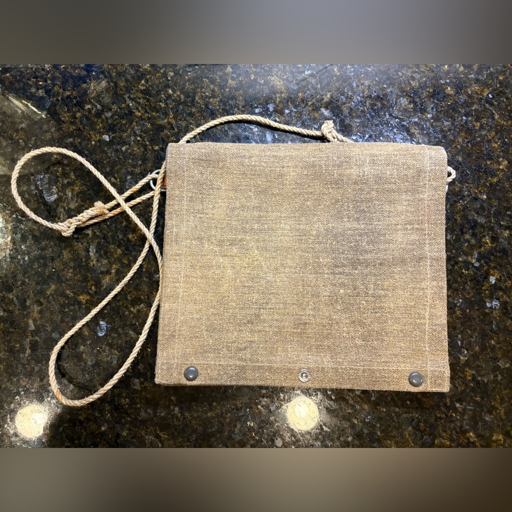 Vintage Map Carrying Case